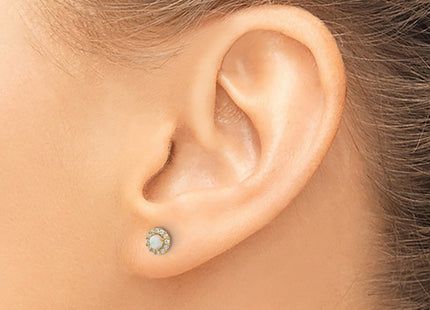 14k Yellow Gold Earrings Style YE2134 - Classique Jewelry Inc.