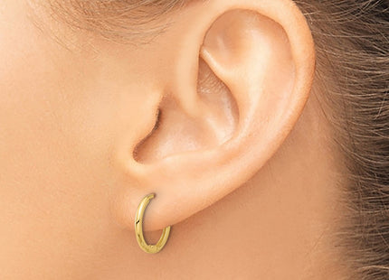 14k Yellow Gold Earrings Style YE2154 - Classique Jewelry Inc.