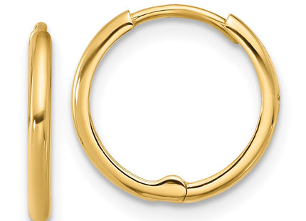 14k Yellow Gold Earrings Style YE2154 - Classique Jewelry Inc.