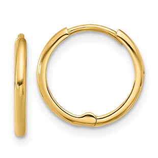 14k Yellow Gold Earrings Style YE2154 - Classique Jewelry Inc.