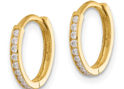 14k Yellow Gold Earrings Style YE2159 - Classique Jewelry Inc.