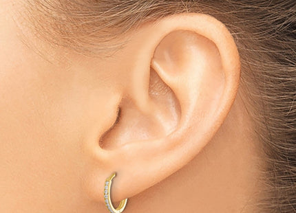 14k Yellow Gold Earrings Style YE2159 - Classique Jewelry Inc.