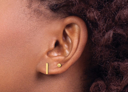 14k Yellow Gold Earrings Style YE2160 - Classique Jewelry Inc.