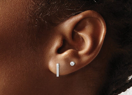 14k White Gold Earrings Style YE2160W - Classique Jewelry Inc.