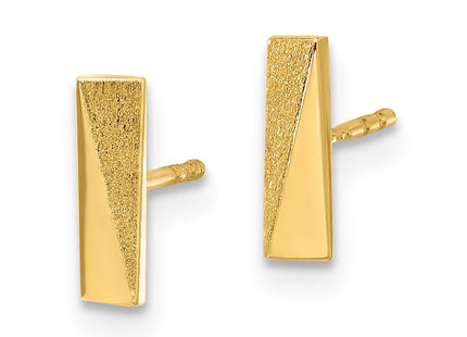 14k Yellow Gold Earrings Style YE2161 - Classique Jewelry Inc.
