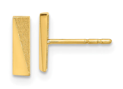 14k Yellow Gold Earrings Style YE2161 - Classique Jewelry Inc.