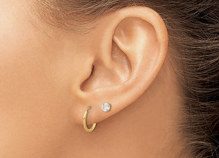 14k Yellow Gold Earrings Style YE2162SET - Classique Jewelry Inc.