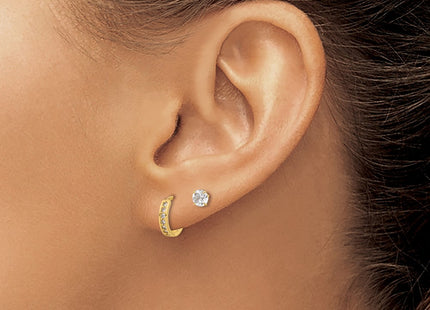 14k Yellow Gold Earrings Style YE2163SET - Classique Jewelry Inc.