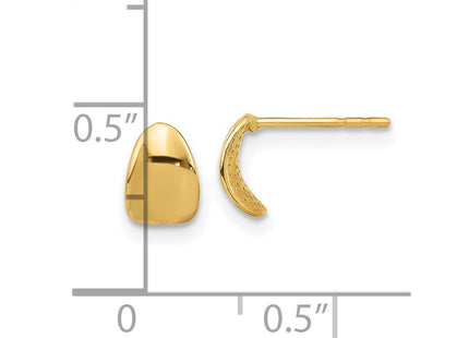 14k Yellow Gold Earrings Style YE2164 - Classique Jewelry Inc.