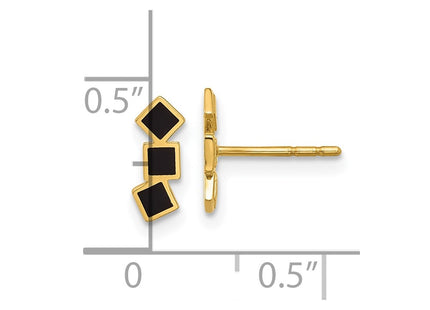 14k Yellow Gold Earrings Style YE2171 - Classique Jewelry Inc.