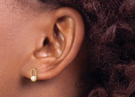 14k Yellow Gold Earrings Style YE2172 - Classique Jewelry Inc.