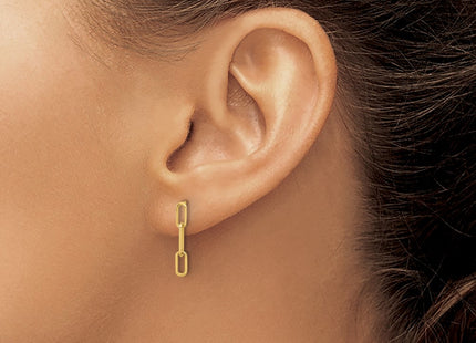 14k Yellow Gold Earrings Style YE2177 - Classique Jewelry Inc.