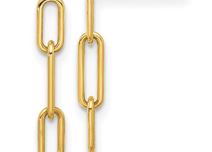 14k Yellow Gold Earrings Style YE2177 - Classique Jewelry Inc.