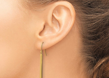 14k Yellow Gold Earrings Style YE2178 - Classique Jewelry Inc.