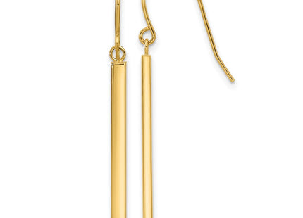 14k Yellow Gold Earrings Style YE2178 - Classique Jewelry Inc.