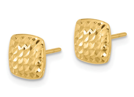 14k Yellow Gold Earrings Style YE2182 - Classique Jewelry Inc.