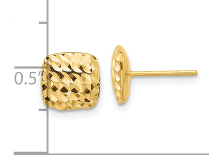 14k Yellow Gold Earrings Style YE2182 - Classique Jewelry Inc.