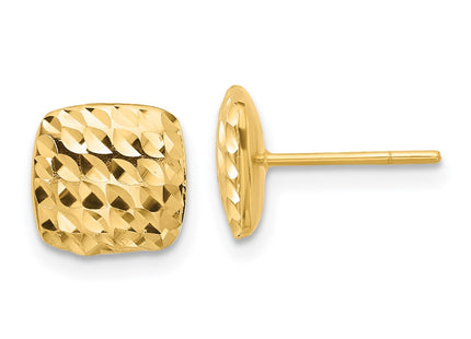 14k Yellow Gold Earrings Style YE2182 - Classique Jewelry Inc.