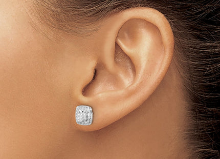 14k White Gold Earrings Style YE2182W - Classique Jewelry Inc.