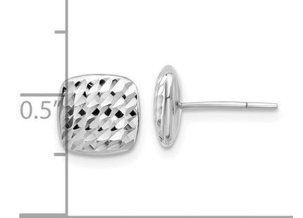 14k White Gold Earrings Style YE2182W - Classique Jewelry Inc.