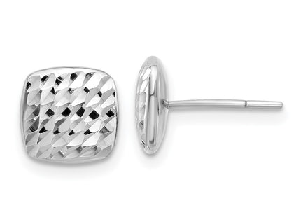 14k White Gold Earrings Style YE2182W - Classique Jewelry Inc.