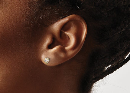 14k Yellow Gold Earrings Style YE2191 - Classique Jewelry Inc.