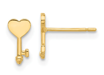 14k Yellow Gold Earrings Style YE2196 - Classique Jewelry Inc.