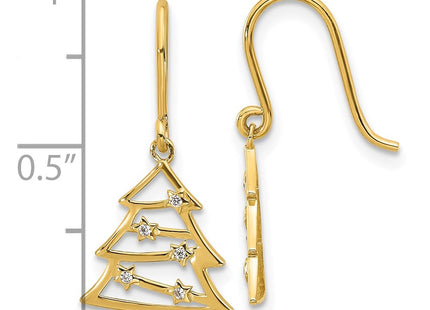 14k Yellow Gold Earrings Style YE2200 - Classique Jewelry Inc.