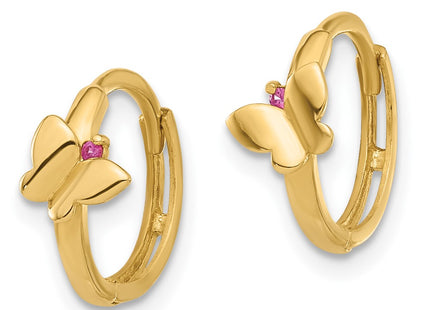 14k Yellow Gold Earrings Style YE2215 - Classique Jewelry Inc.