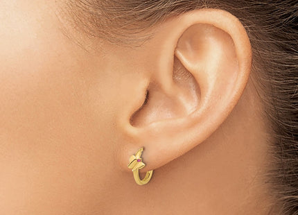 14k Yellow Gold Earrings Style YE2215 - Classique Jewelry Inc.