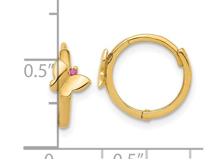 14k Yellow Gold Earrings Style YE2215 - Classique Jewelry Inc.