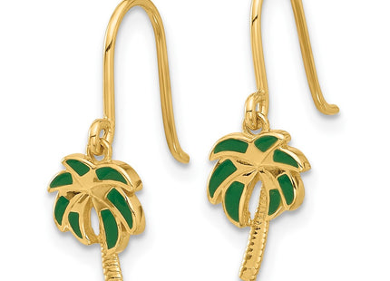 14k Yellow Gold Earrings Style YE2218 - Classique Jewelry Inc.