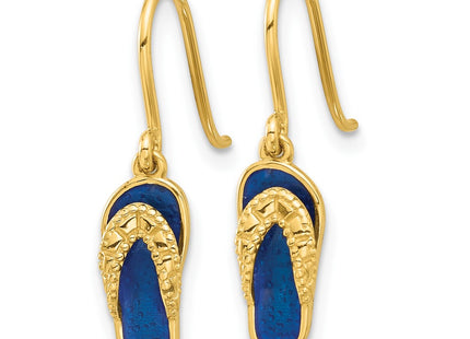 14k Yellow Gold Earrings Style YE2219 - Classique Jewelry Inc.