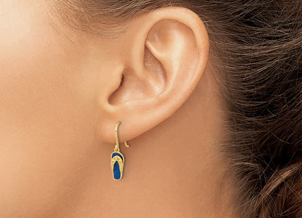 14k Yellow Gold Earrings Style YE2219 - Classique Jewelry Inc.