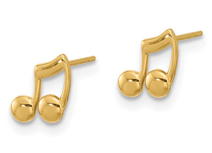 14k Yellow Gold Earrings Style YE2220 - Classique Jewelry Inc.
