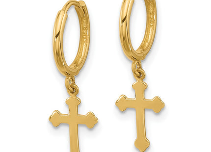 14k Yellow Gold Earrings Style YE2222 - Classique Jewelry Inc.