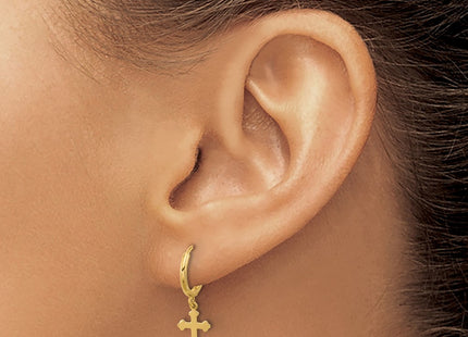 14k Yellow Gold Earrings Style YE2222 - Classique Jewelry Inc.