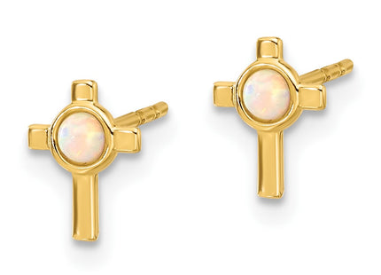 14k Yellow Gold Earrings Style YE2225 - Classique Jewelry Inc.