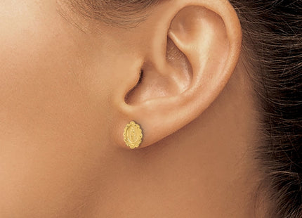 14k Yellow Gold Earrings Style YE2228 - Classique Jewelry Inc.