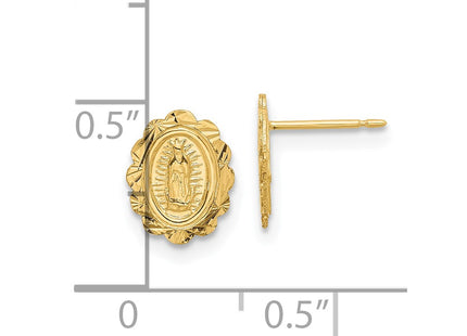 14k Yellow Gold Earrings Style YE2228 - Classique Jewelry Inc.