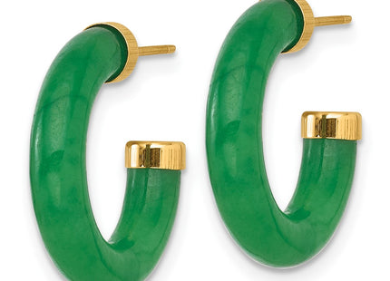 14k Yellow Gold Earrings Style YE2233 - Classique Jewelry Inc.