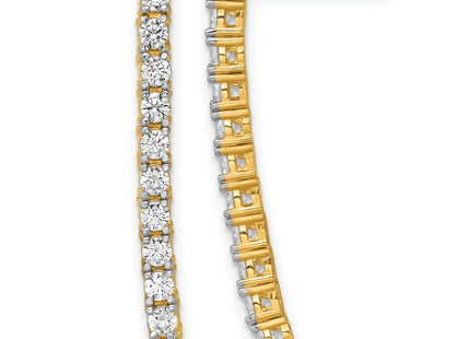 14k Yellow Gold Earrings Style YE2244 - Classique Jewelry Inc.