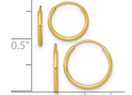 14k Yellow Gold Earrings Style YE2246SET - Classique Jewelry Inc.