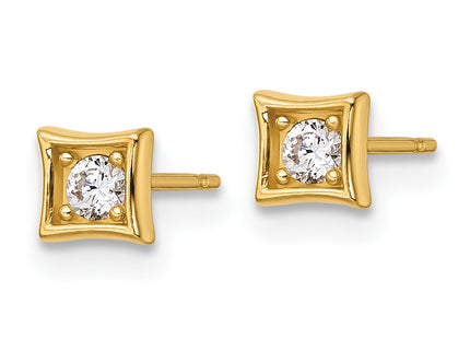14k Yellow Gold Earrings Style YE2258 - Classique Jewelry Inc.
