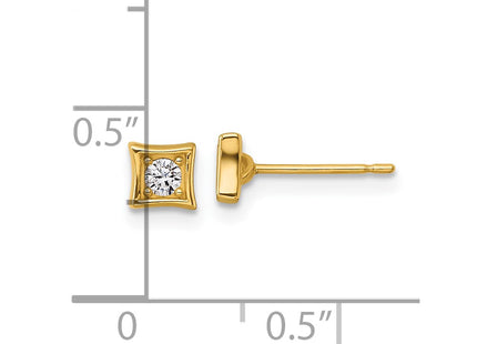 14k Yellow Gold Earrings Style YE2258 - Classique Jewelry Inc.