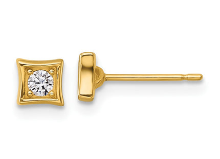 14k Yellow Gold Earrings Style YE2258 - Classique Jewelry Inc.