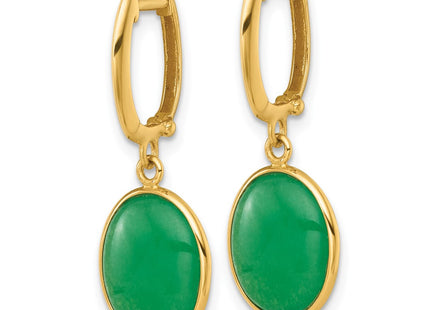 14k Yellow Gold Earrings Style YE2284 - Classique Jewelry Inc.