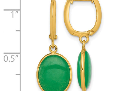 14k Yellow Gold Earrings Style YE2284 - Classique Jewelry Inc.