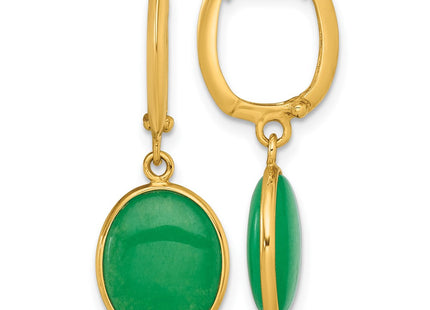 14k Yellow Gold Earrings Style YE2284 - Classique Jewelry Inc.