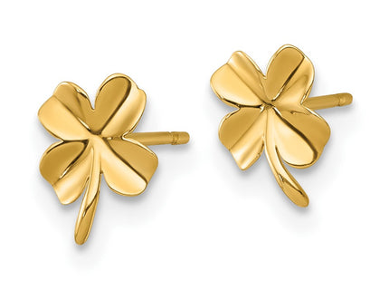 14k Yellow Gold Earrings Style YE2295 - Classique Jewelry Inc.